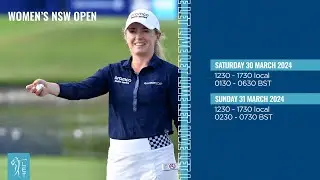 LIVE | FINAL ROUND | WOMEN’S NSW OPEN