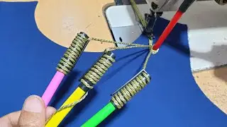 Super Duper Best Embroidery tricks _ gota dori embroidery simple sewing machine tricks