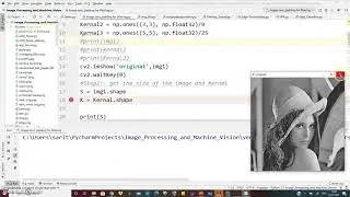 OpenCv Python implementation of Image Zero Padding