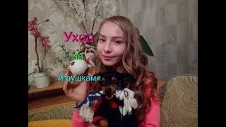 Уход за ИГРУШКАМИ/СОБАЧЬИ ИГРУШКИ/СТИРАЕМ игрушки/Оторвала нос медведю!Той- терьер Тайсон.