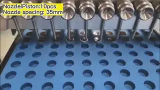 Small Mini Desktop Gummy Candy Drops Deposit Chocolate Chips Depositor Machine