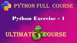 Python exercise- 1 #python #pythonprogramming #pythonbasicsforbeginners