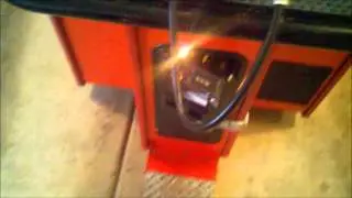 Namco Crisis Zone Arcade Machine pickup