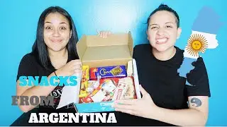 Americans Try Argentinian Snacks! 😌