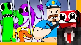 😱РАДУЖНЫЕ ДРУЗЬЯ ПОПАЛИ В ТЮРЬМУ БАРРИ!? Реакция Тюрьма Барри Радужные Друзья