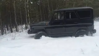 Cooper Discoverer m+S 265 75 R16 test in snow