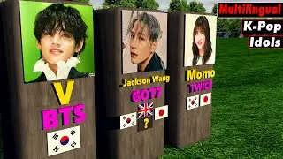 Most popular Multilingual K-pop idols
