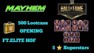 Will I get all 5star superstars in 500 lootcase?