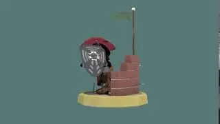 Badger Gladiator Rendered Turntable