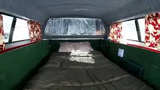 DIY truck camper - recumbent trike hauler.