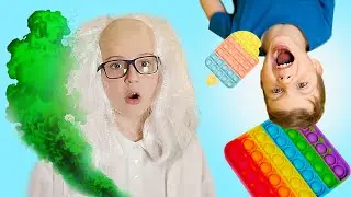Профессор который придумал поп ит, 2 серия. Поп ит под угрозой исчезновения. Играем поп ит.