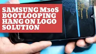 Samsung M30s Bootlooping or Stuck on Logo Solution