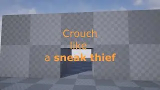 How To Enable Crouching in Unreal Engine 4