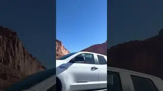 Driving across the northern part of Capital Reef National Park #explore #travel #adventure