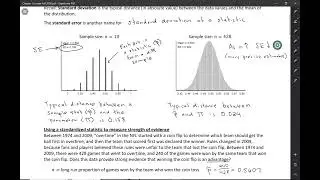 STAT2100H: Standardized statistics