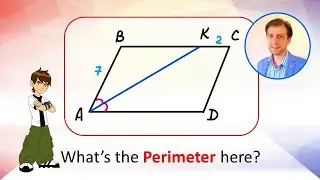 How to find the perimeter of parallelogram in this case? Geometry problem.