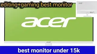 Acer 27 inch Full HD IPS Panel Monitor (HA240Y)Unboxing & Review in Hindi|Acer 24 inch Monitor