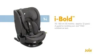 I-Bold™ | Installing Your Harnessed Booster Seat
