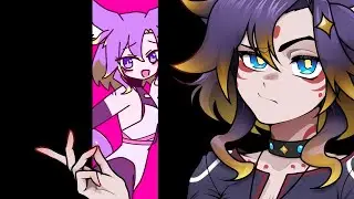 🔴 Рисуем штуки для Rabbit Hole #втубер #Ехидная #ruvtuber