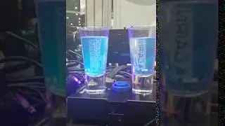 Optospin counter rotating wheels low vibration demonstration