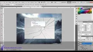 Photoshop Tutorial - Creating Flying Snow Man Using Photoshop Part 2 Finish.mp4
