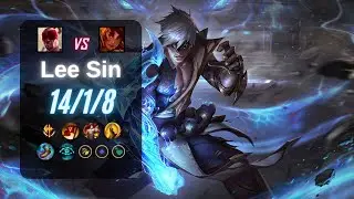 LEE SIN JUNGLE vs TALIYAH - EUW LoL Challenger Patch 14.5