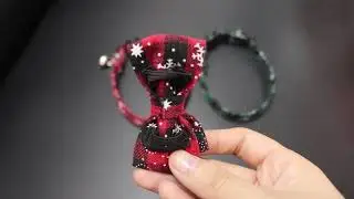 Cat and puppy Christmas series collar