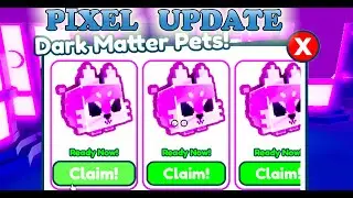 Pixel Update Fuse and Convert 3 Pets To Dark Matter in Pet Simulator X!