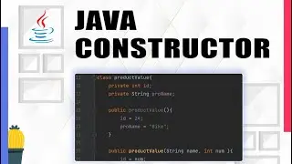 Java Constructor | Default Constructor | Java Class Constructor
