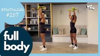 #157: Full Body Standing Only Workout with Dumbbells!