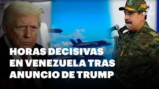 Trump anuncia operaciones por tierra en Venezuela | Maduro prepara a la fuerza aérea | DNews
