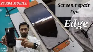 Samsung S20 Glass Replacement | Edge Training | screen glass change tips |