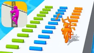 Ladder Master Color Run - All Levels Gameplay Android, iOS