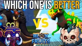 T-REX fruit Vs Mammoth Fruit | Blox Fruit