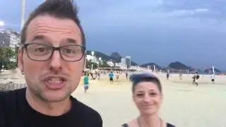 Gli Arigolla in Brasile 2016. Parte 17! La spiaggia più famosa del mondo! ☀
