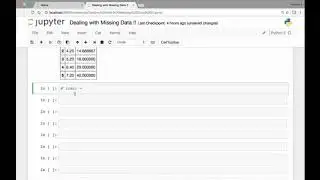 54  Missing Data   interpolation in Series and dframes