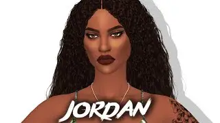 The Sims 4 CAS: Jordan Young | FULL CC LIST & SIM DOWNLOAD