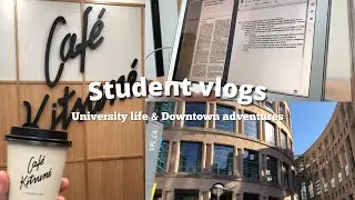 student vlog | university life at UBC, studying, & downtown vancouver adventures
