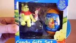 Winnie the Pooh Christmas Gift Set with Candy Unboxing