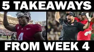 5 Takeaways From Week 4 of the 2023 College Football Season