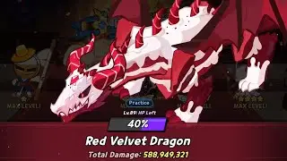 Cookie Run Kingdom: Red Velvet Dragon with Updated Rebel Team 500M+ Damage