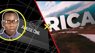 Camera Fly Through 3D Text Effect | Node video 3D Tutorial