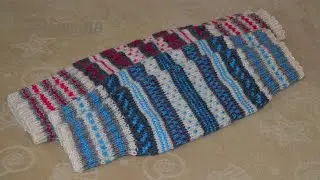 Jacquard and leg warmers. Knitting with Oksana Valerievna.