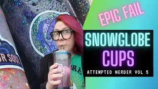 Attempted Nerder: Making Snowglobe Cups