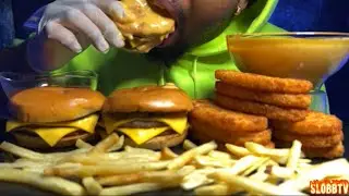 McDonald’s Mukbang | MESSY BIG BITES