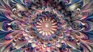 Soothing Mandala Art Meditation 5 Minutes - Relaxing Music