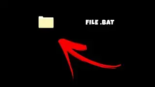 COME CREARE FILE .BAT