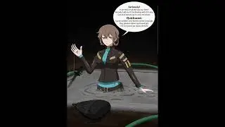 Suzuha Hits The Cement Trap (Comic Dub)