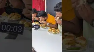 15X STREET VADA PAV EATING CHALLENGE😱 FRIENDS EATING COMPETITION🔥 