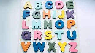 Learning alphabet ABC hiding letters into beads